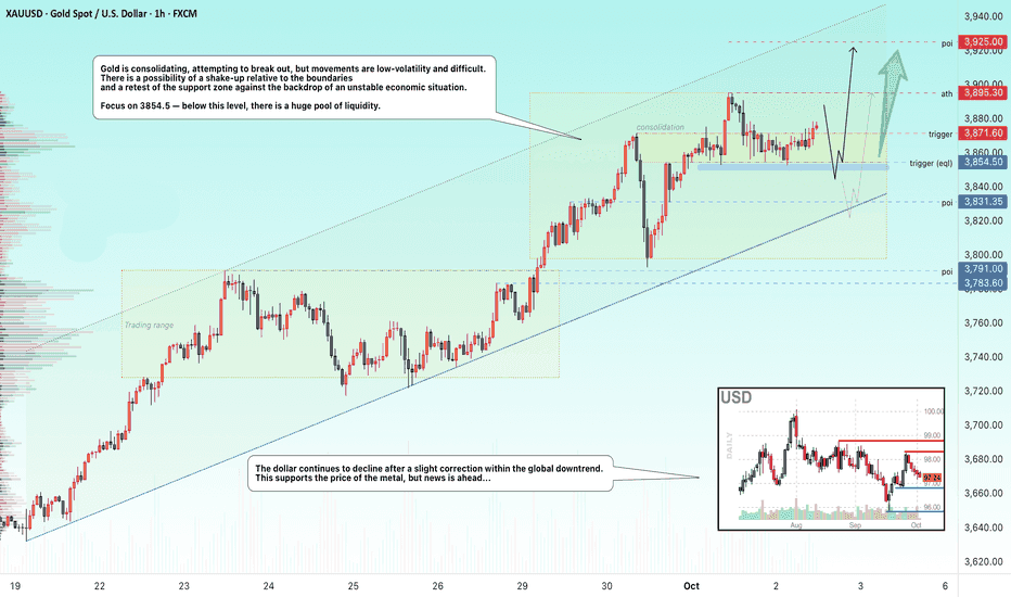 gold versus the US dollar